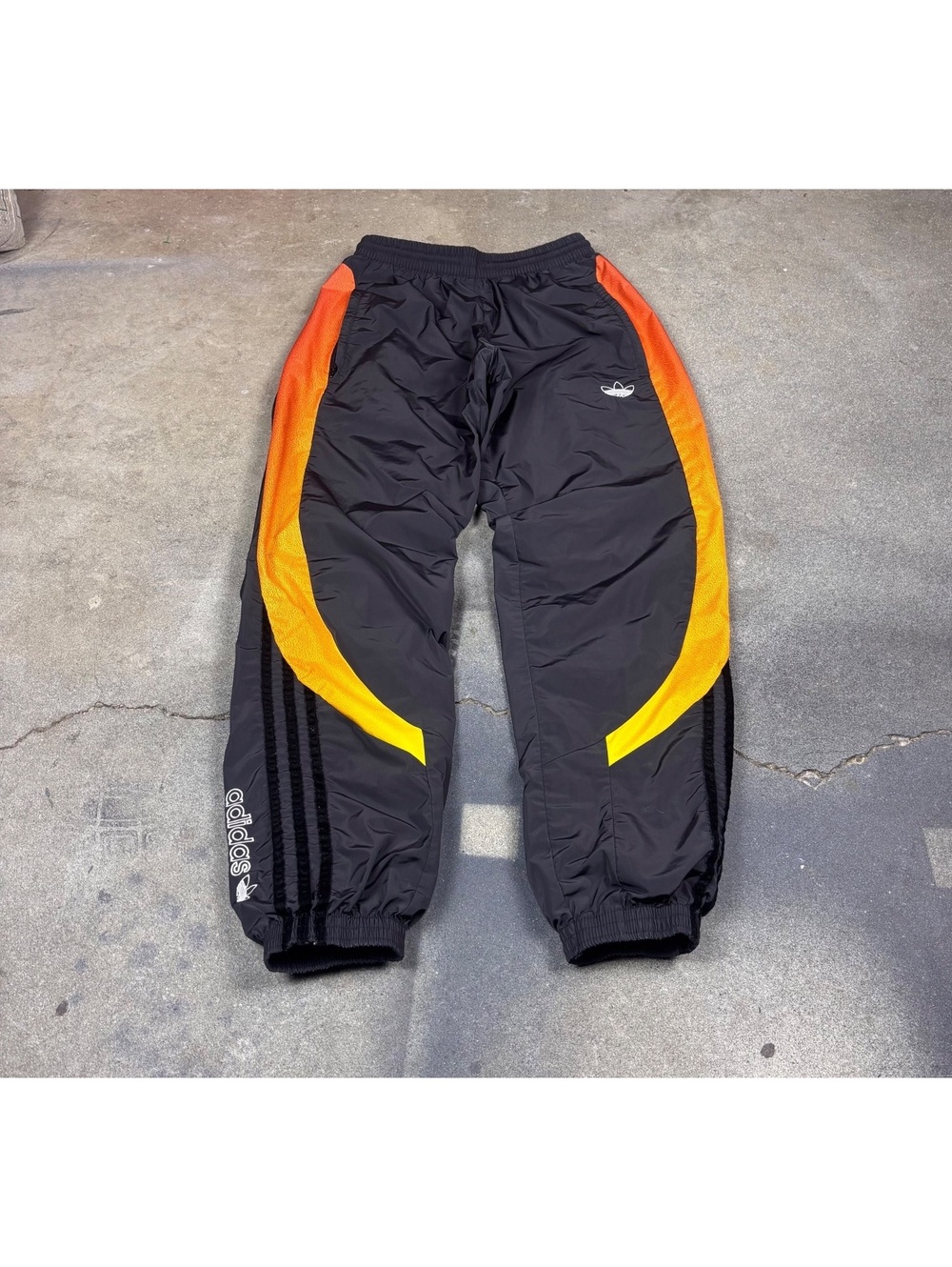 Adidas Originals SPRT Supersport Black Orange Track Pants